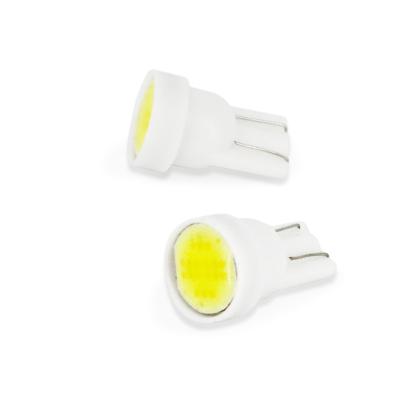 Set 2x bec LED T10 (W5W) COB 18 chip 12V pentru interior și portbagaj