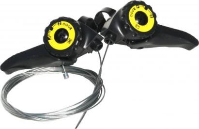 Manete schimbător rotative din plastic 3x7 pentru bicicletă Blade