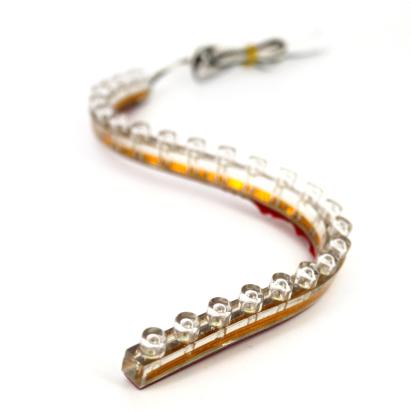 Bandă LED auto 24 cm cu 24 LED, flexibilă, 12V, rezistentă la apă