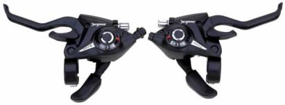 Set manete schimbator + frana Fast Shift 3x9, ergonomice, Blade