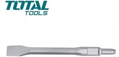 Daltă pentru demolare TOTAL cu prindere HEX 30x410x100 mm, robustă