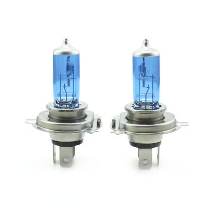 Set 2 becuri halogen H4 Carguard Long Life, +100% lumină, 12V 60/55W