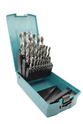 Set burghie pentru metal HSS TOTAL Industrial, 25 buc, 1–13 mm
