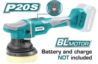Mașină de polisat TOTAL 20V, 125 mm, brushless, fără acumulator