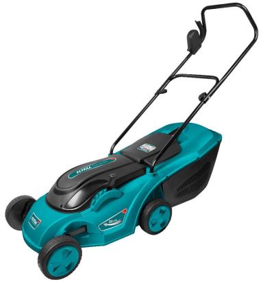 Masina de tuns iarba electrica Total 1600W cu motor cu inductie, 38 cm