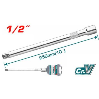 Prelungitor chei tubulare TOTAL 1/2” 250 mm Cr-V, industrial