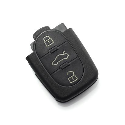 Carcasă cheie Audi cu 3 butoane și baterie 1616, fără panică – Carguard