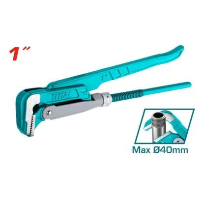 Cheie mops suedez TOTAL 40 mm (1”) cu deschidere 90° pentru tevi
