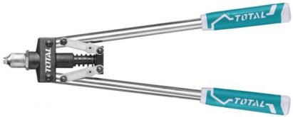 Clește de nituit TOTAL 17" pentru nituri 3,2–4,8 mm, oțel și aluminiu