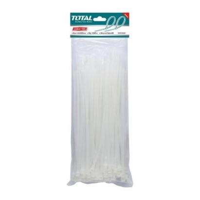 Set coliere din plastic TOTAL 9x500 mm, nylon PA66, 100 bucăți