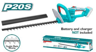 Trimmer gard viu TOTAL 20V Li-Ion P20S, lamă 45 cm, tăiere 18 mm