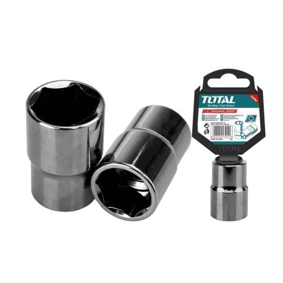 Cheie tubulară Total 21 mm, prindere 1/2", oțel 50BV30, finisaj nichel negru