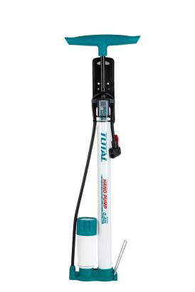 Pompa de podea TOTAL cu manometru 50 mm, furtun presiune și bază stabilă