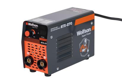 Aparat de sudură inverter MMA Wolfson ATX-270, 120A, LCD, portabil 3 kg