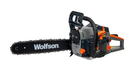Drujbă profesională pe benzină Wolfson STX-580, 52cc, 2.6 CP, lamă 40 cm