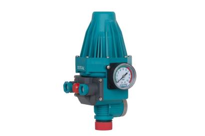 Presostat electronic TOTAL 10 bar cu manometru, pornire automată, 1 inch