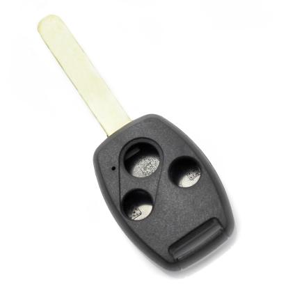 Carcasă cheie Honda cu 3 butoane și soclu pentru chip (înlocuire carcasă)