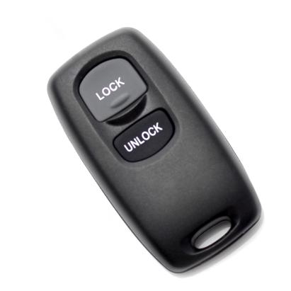 Carcasă cheie Mazda cu 2 butoane (Lock/Unlock), compatibilă tip briceag