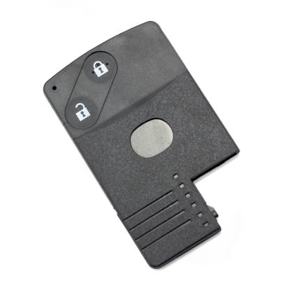 Carcasă cheie Mazda cu 2 butoane, înlocuire husă telecomandă auto