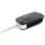 Carcasă cheie briceag Mercedes Benz, 1 buton, lamă 4 piste, neagră