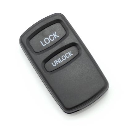 Carcasă cheie Mitsubishi cu 2 butoane Lock/Unlock, tip telecomandă