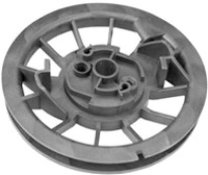 Fulie de pornire neagră compatibilă Honda GX 120/140/160/200, Blade