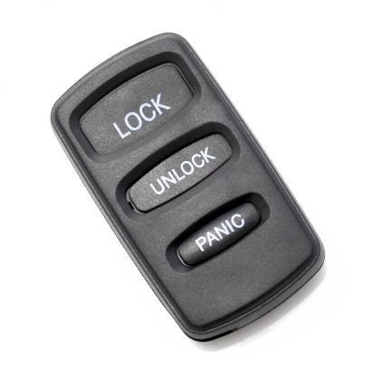 Carcasă cheie auto Mitsubishi cu 3 butoane (Lock/Unlock/Panic)