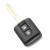 Carcasă cheie Nissan cu 2 butoane, model pătrat, pentru înlocuire rapidă