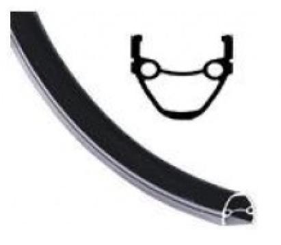 Jantă dublă din aluminiu 24x1.5–1.75 pentru bicicletă 24”, 36H, 14G, 510 g (Blade ML-13)