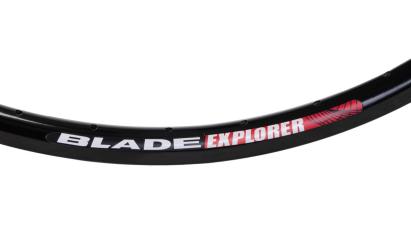 Jantă dublă din aluminiu 26" pentru 1.5–1.75, 36H, 14G, 525 g Blade