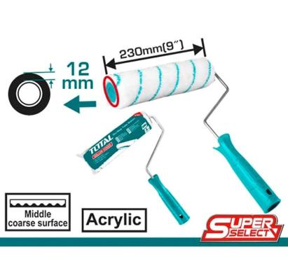 Trafalet acrilic TOTAL 230 mm (9”), fibra 12 mm pentru pereti interiori