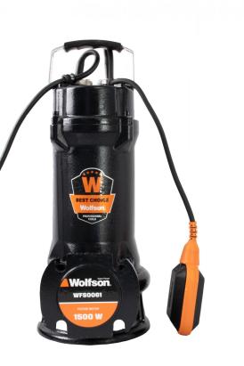 Pompă submersibilă profesională cu tocător Wolfson PWT-7500-F, 1500W