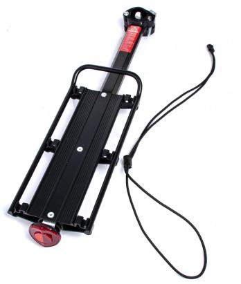 Portbagaj universal pentru bicicletă Syncromate din aluminiu, 10 kg