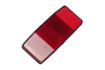 Reflector spate mare Syncromate rosu-alb, pentru remorca si auto