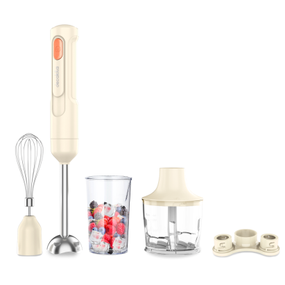 Blender vertical fără fir Decakila 60W cu tocător, 500 ml, set 5 în 1