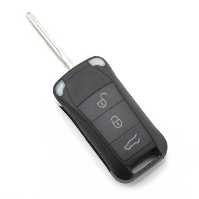 Carcasă cheie tip briceag pentru Porsche Cayenne, 3 butoane, Carguard