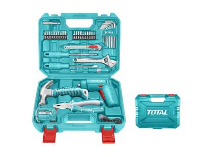 Trusă de scule TOTAL 38 piese cu șurubelniță electrică 4V, USB-C