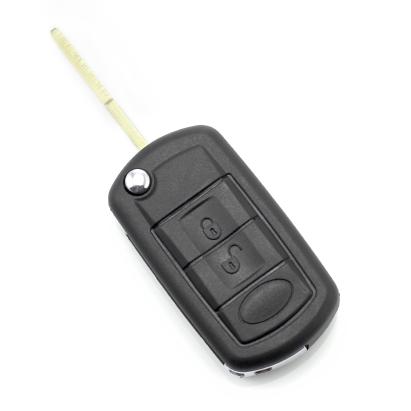 Carcasa cheie tip briceag pentru Land Rover, 3 butoane, neagră
