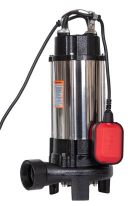 Pompă submersibilă pentru apă murdară Blade cu tocător și flotor, 1100W, 25 mc/h