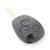 Carcasa cheie Dacia/Renault cu 3 butoane, suport baterie inox