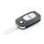 Carcasa cheie briceag Renault cu 2 butoane, tip telecomanda, neagra