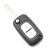 Carcasa cheie briceag Renault cu 2 butoane, tip telecomanda, neagra
