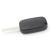Carcasa cheie briceag Renault cu 3 butoane, model pliabil, neagra
