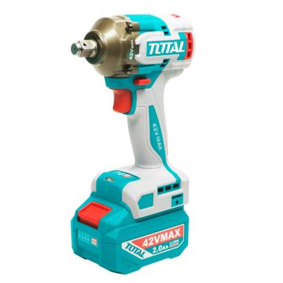 Mașină de înșurubat cu impact TOTAL 42V 1/2", 460Nm, cu acumulator și încărcător