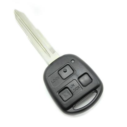 Carcasă cheie Toyota cu 3 butoane și lamă TOY41-SH3, fără logo