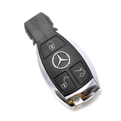 Carcasă cheie Mercedes-Benz Smartkey cu 3 butoane, tip telecomandă
