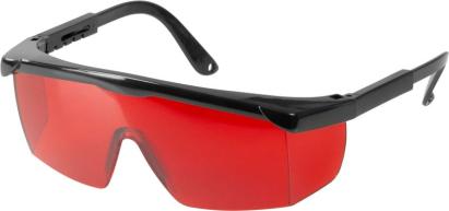 Ochelari de protecție Safetyco B507 roșii, reglabili, lentile PC