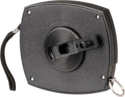 Ruletă bandă de măsurat GIANT CR-001 din oțel, 30 m, cu manivelă