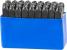 Set poansoane litere 6 mm Strend Pro HR59106, 27 piese pentru marcare