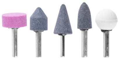 Set 5 pietre abrazive Strend Pro RGT1005 cu stop, pentru polizare